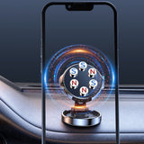 Strong Magnetic Rotation Height Adjustable Car Phone Holder - Zambeel