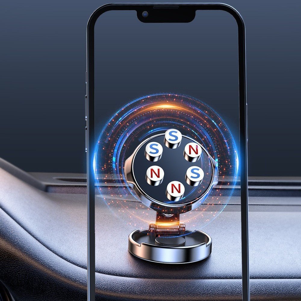 Strong Magnetic Rotation Height Adjustable Car Phone Holder - Zambeel