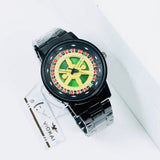 Stylish Roulette Dial Wrist Watch - Zambeel
