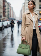Suede & Matte Minimalist Bag - Zambeel