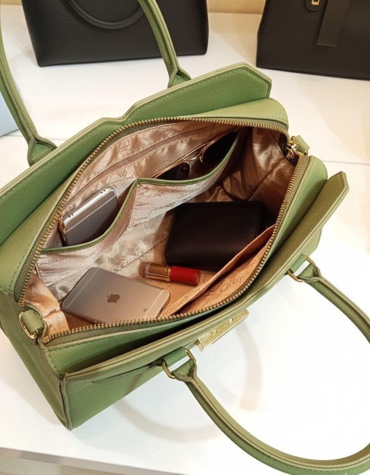 Suede & Matte Minimalist Bag - Zambeel