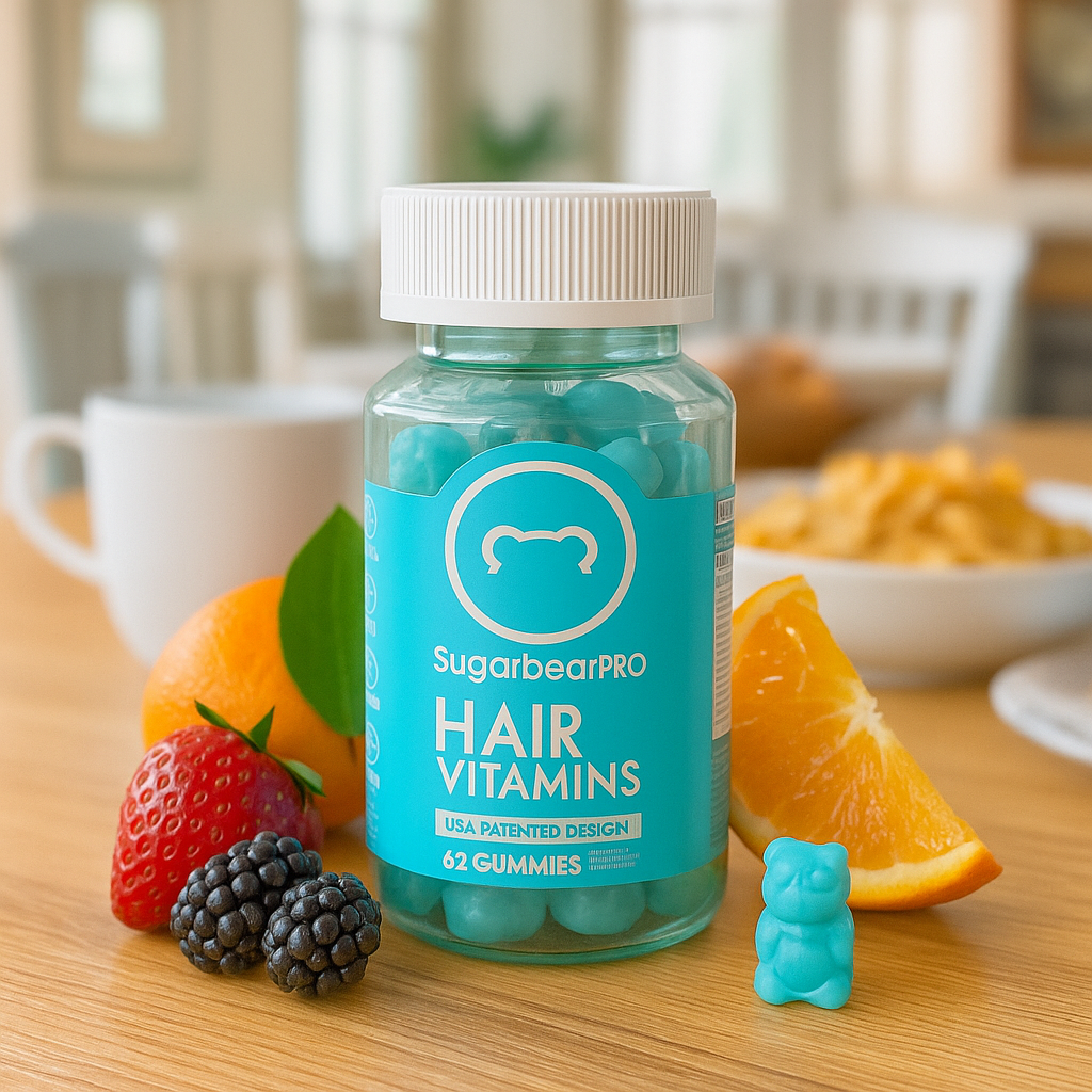 SugarBear - PRO Hair Vitamins Certified Vegan Gummies © - Zambeel
