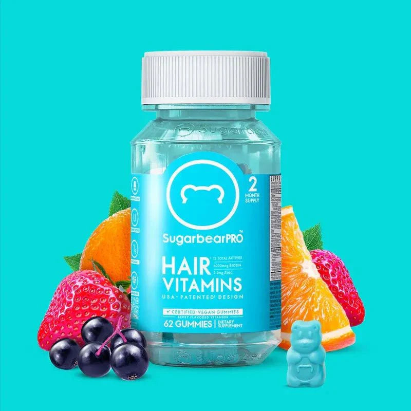 SugarBear - PRO Hair Vitamins Certified Vegan Gummies © - Zambeel