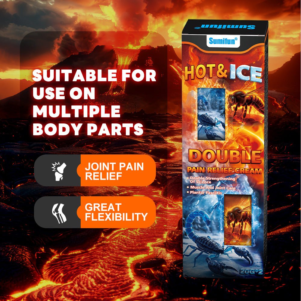 Sumifun - Hot & Ice Double Pain Relief Cream - Zambeel
