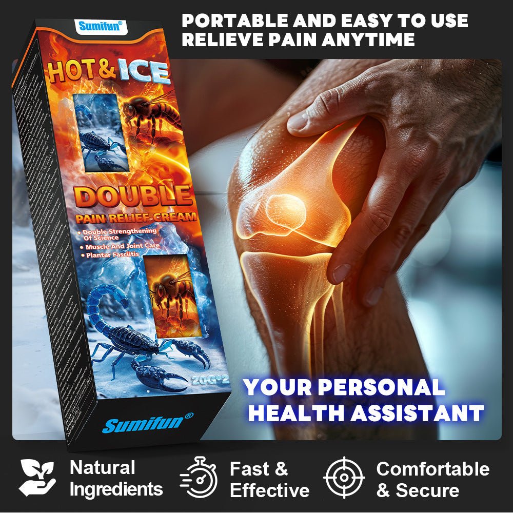 Sumifun - Hot & Ice Double Pain Relief Cream - Zambeel
