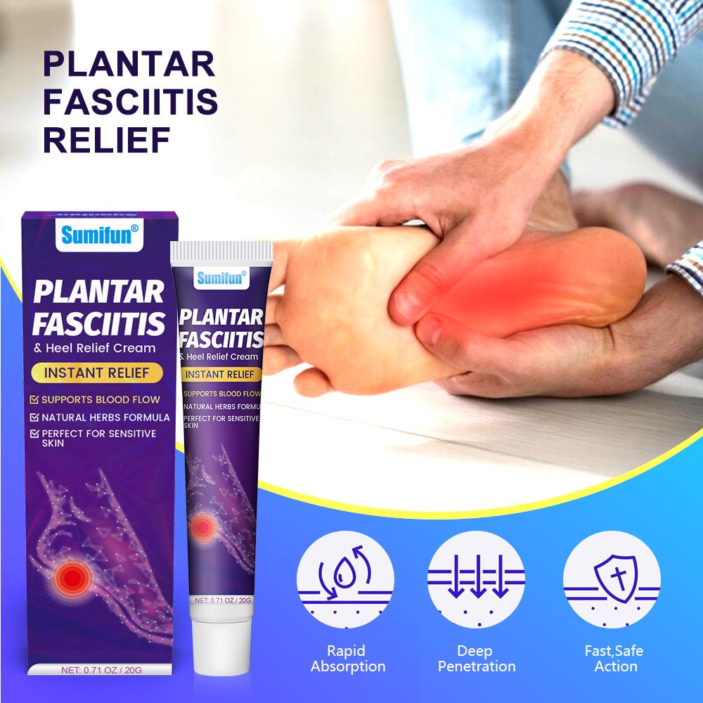 Sumifun - Plantar Fasciitis & Heel Relief Cream - Zambeel
