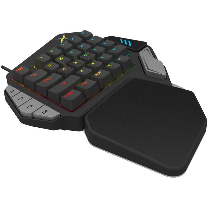 T9X Jedi Gun God One - Handed Mechanical Keyboard - Zambeel