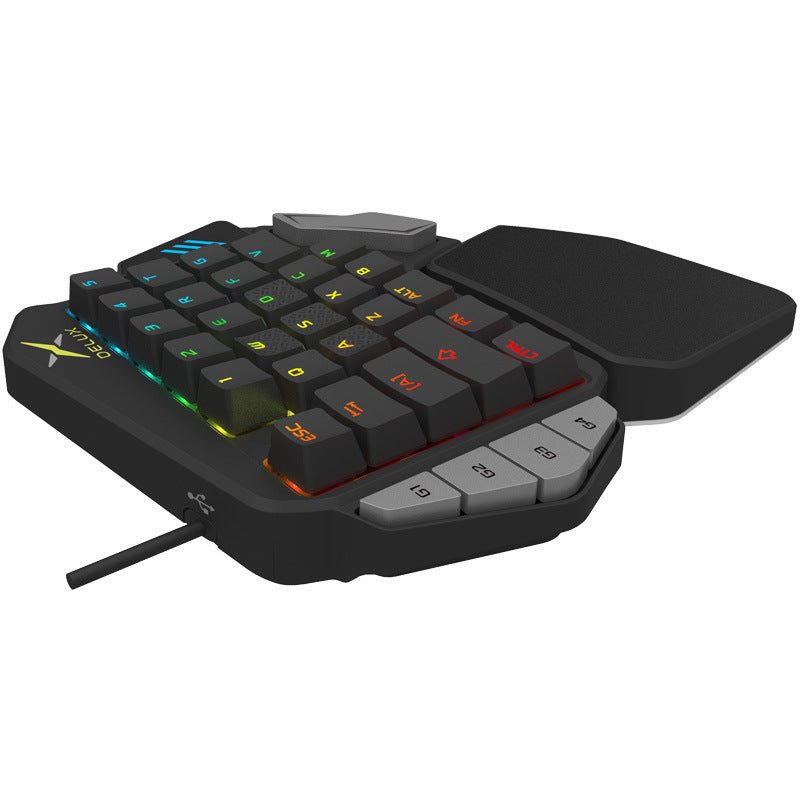 T9X Jedi Gun God One - Handed Mechanical Keyboard - Zambeel