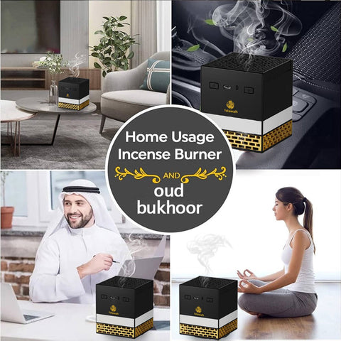 Telawah - Portable Electric Incense Bakhoor Burner - Zambeel