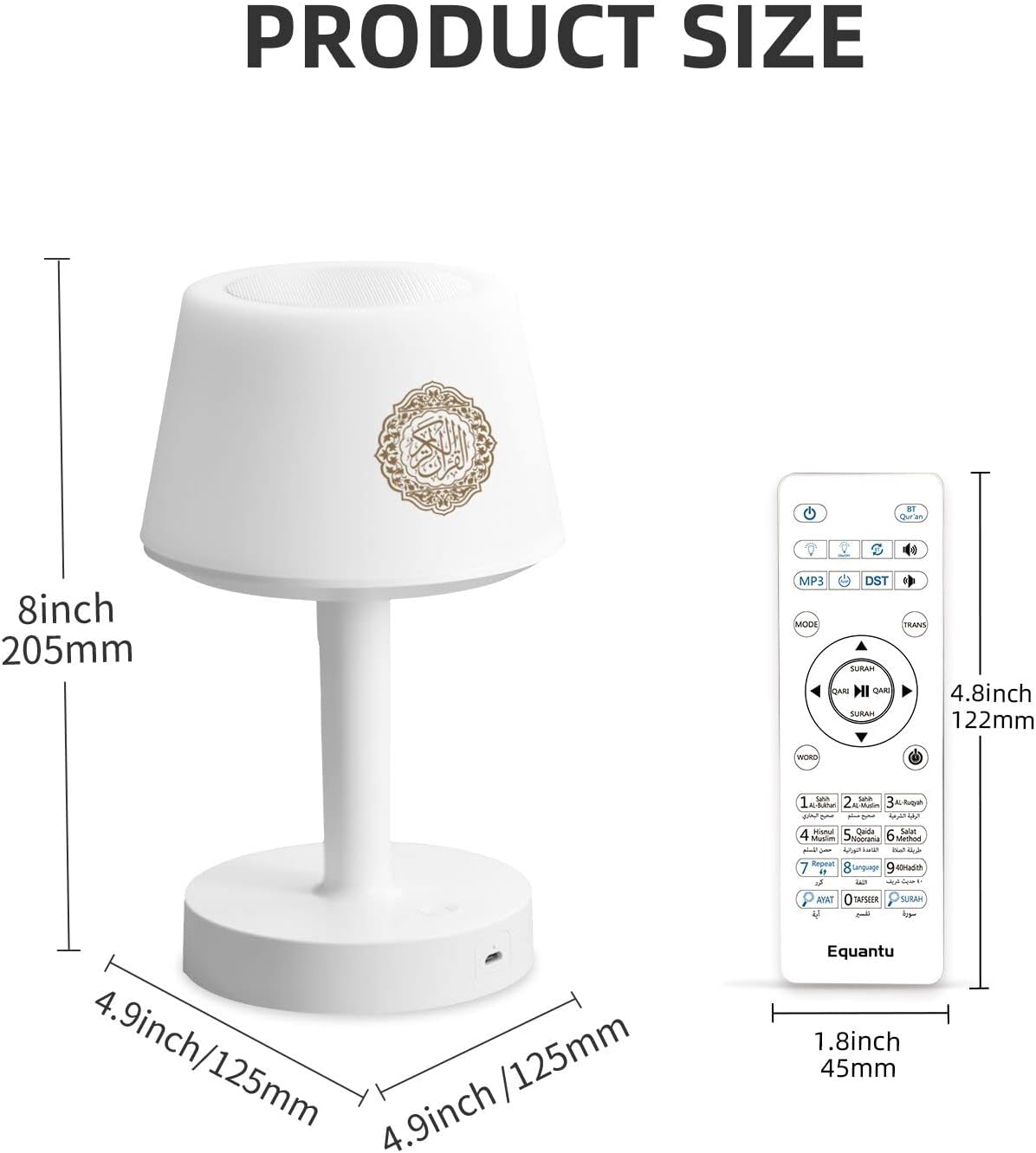 Telawah - Quran Speaker Desk Lamp - Zambeel