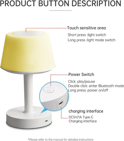 Telawah - Quran Speaker Desk Lamp - Zambeel