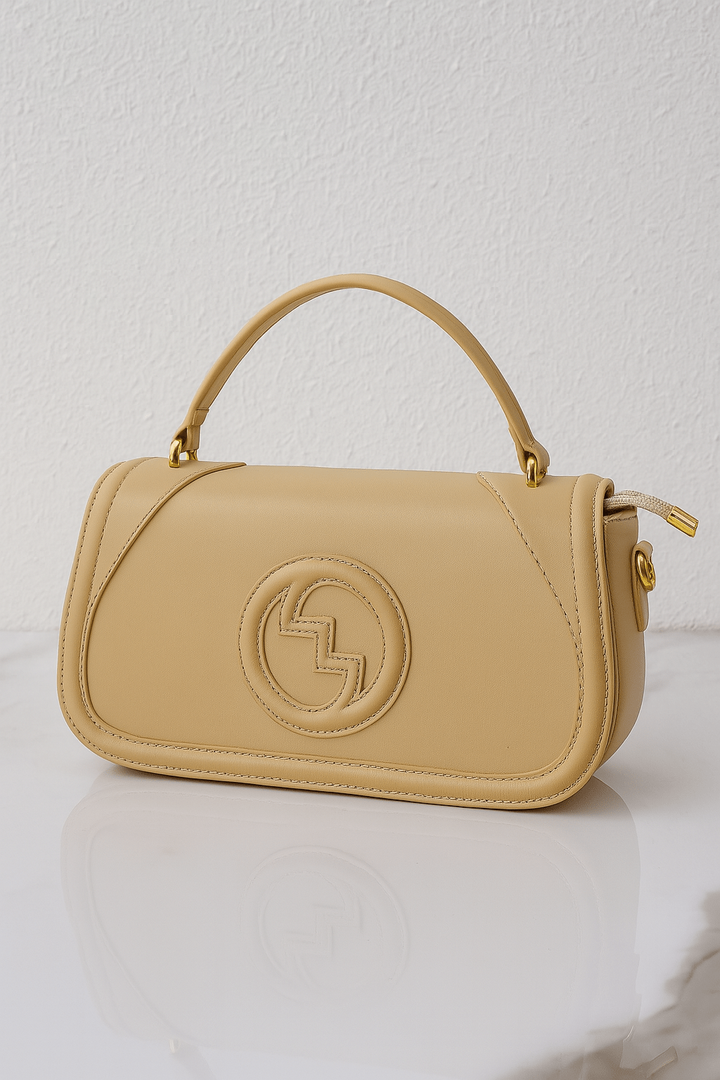 Textured Top - Handle Shoulder Bag - Zambeel
