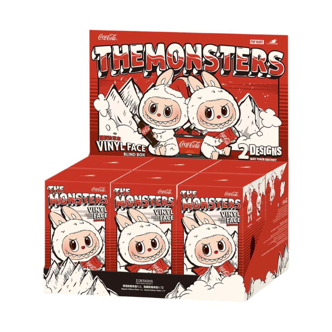 The Monsters - Coca - Cola Edition Vinyl Face (Labubu) - Zambeel
