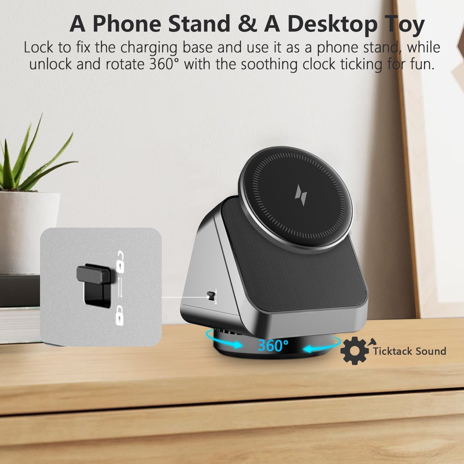 Three - in - one Magsafe Magnetic Wireless Charger Mobile Phone Watch Headset - Zambeel