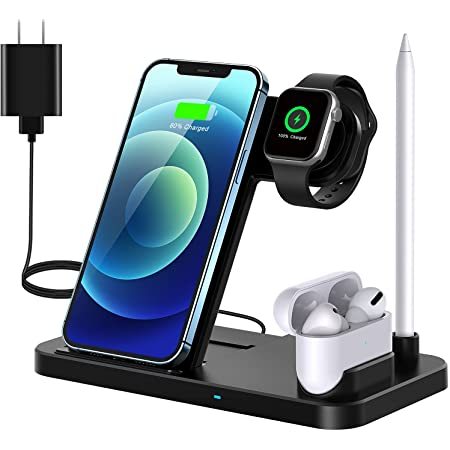 Three - in - one Wireless Charger Portable Folding - Zambeel