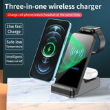 Three - in - one Wireless Charging H15 Charging - Zambeel