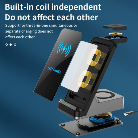 Three - in - one Wireless Charging H15 Charging - Zambeel