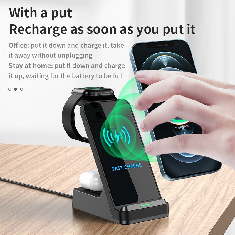 Three - in - one Wireless Charging H15 Charging - Zambeel