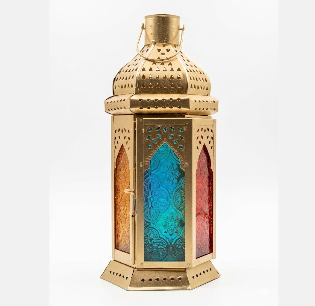 Traditional Metal Ramadan Lantern - Zambeel