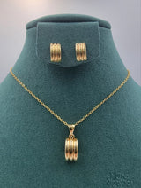 Triple Band Pendant Set - Zambeel