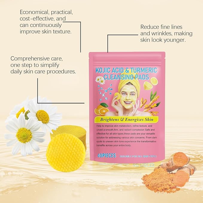 Turmeric Acid Cleaning Pads (Original) - Zambeel