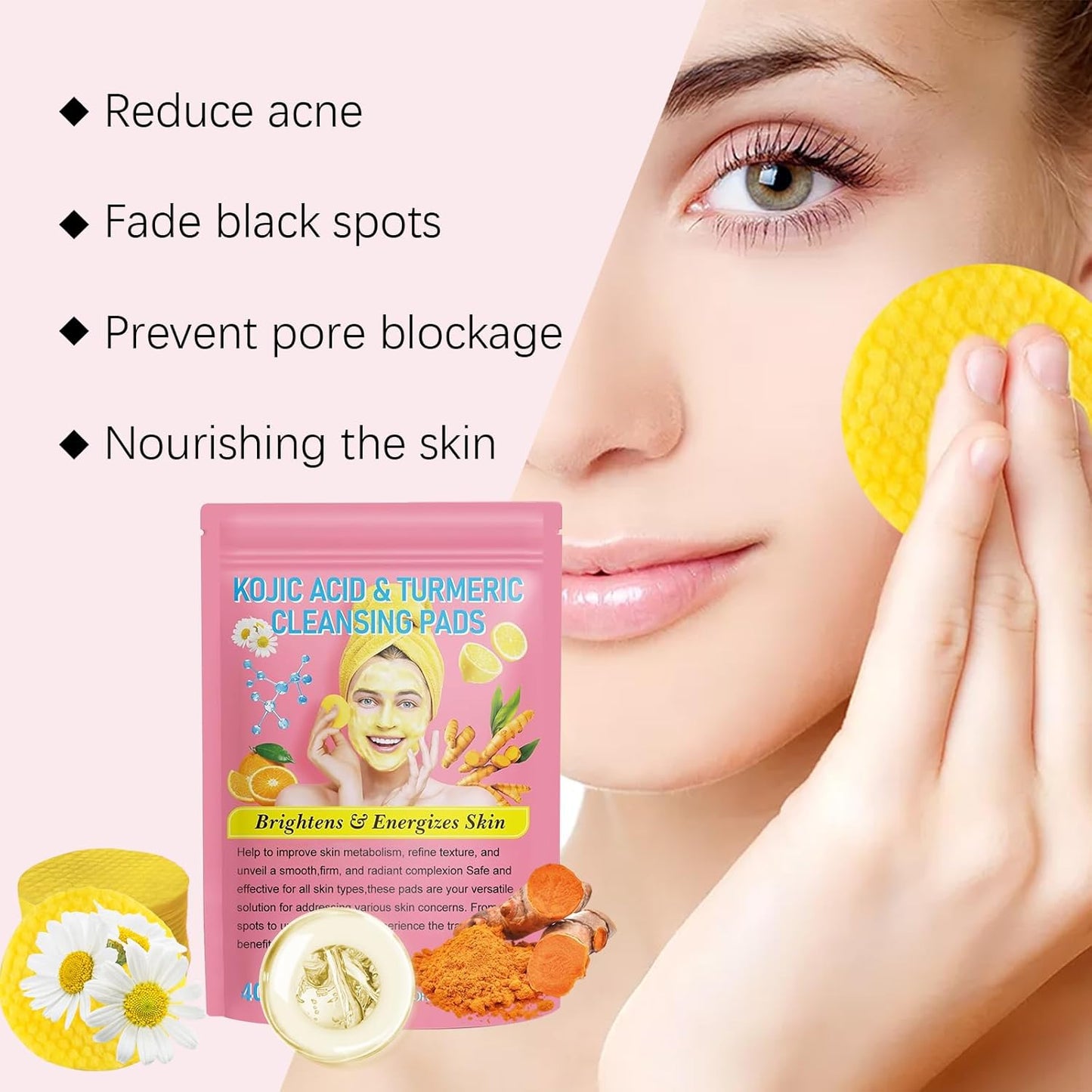 Turmeric Acid Cleaning Pads (Original) - Zambeel