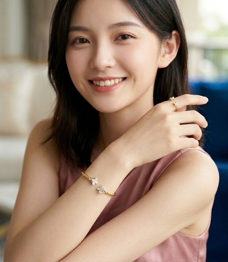 Turquoise Luxe Band Kada Set - Zambeel