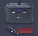 Type - C + USB Multi Socket Car Charger - Zambeel