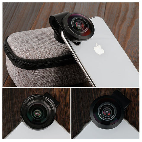 Ulanzi Wide - Angle Mobile Phone Lens Slr Camera External HK 4D Fisheye Lens - Zambeel