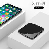 Ultra - Thin Mirror Mini Charging Treasure - Zambeel