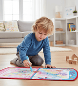 Unicorn Water Canvas Doodle Mat - Zambeel