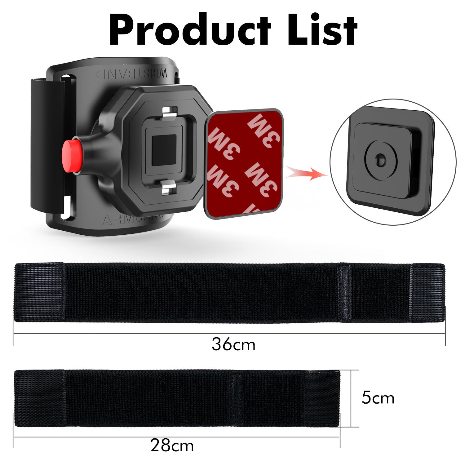 Universal Plastic Cycling Swivel Phone Holder - Zambeel