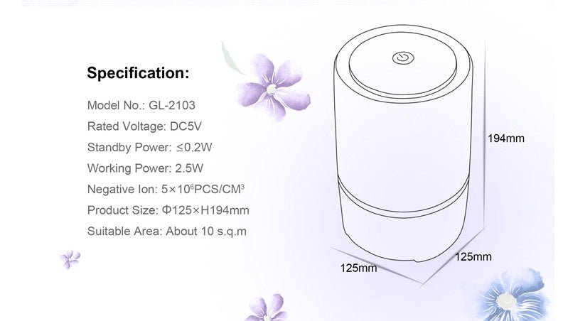 USB Desktop Desktop Air Freshener - Zambeel