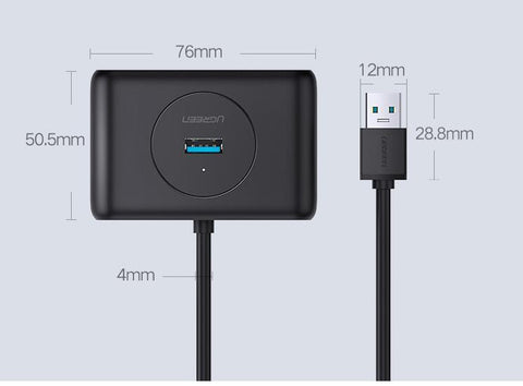 Usb Extender 30 Set Cable Seperater One Drag Four Multi - function Length Expansion Dock - Zambeel