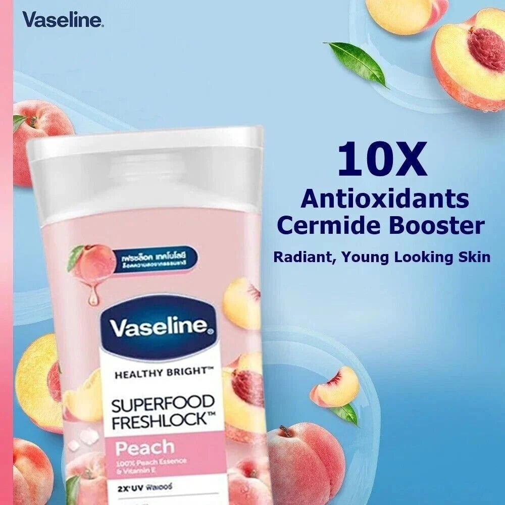 Vaseline - Peach Superfood Fresh Body Lotion (Original) - Zambeel
