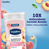 Vaseline - Peach Superfood Fresh Body Lotion (Original) - Zambeel