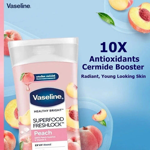 Vaseline - Peach Superfood Fresh Body Lotion (Original) - Zambeel