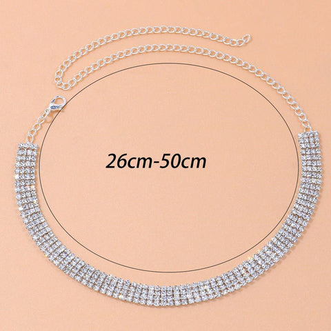 Versatile Personality Fashion Sexy Multi - row Necklace - Zambeel