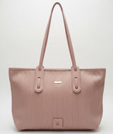 Vertical Ribbed Tote Bag - Zambeel
