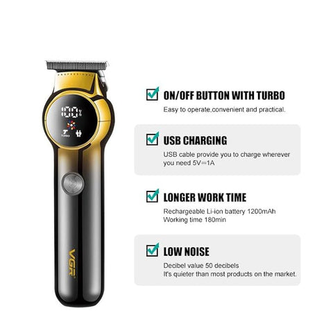 VGR Voyager - Professional Hair Trimmer - Zambeel