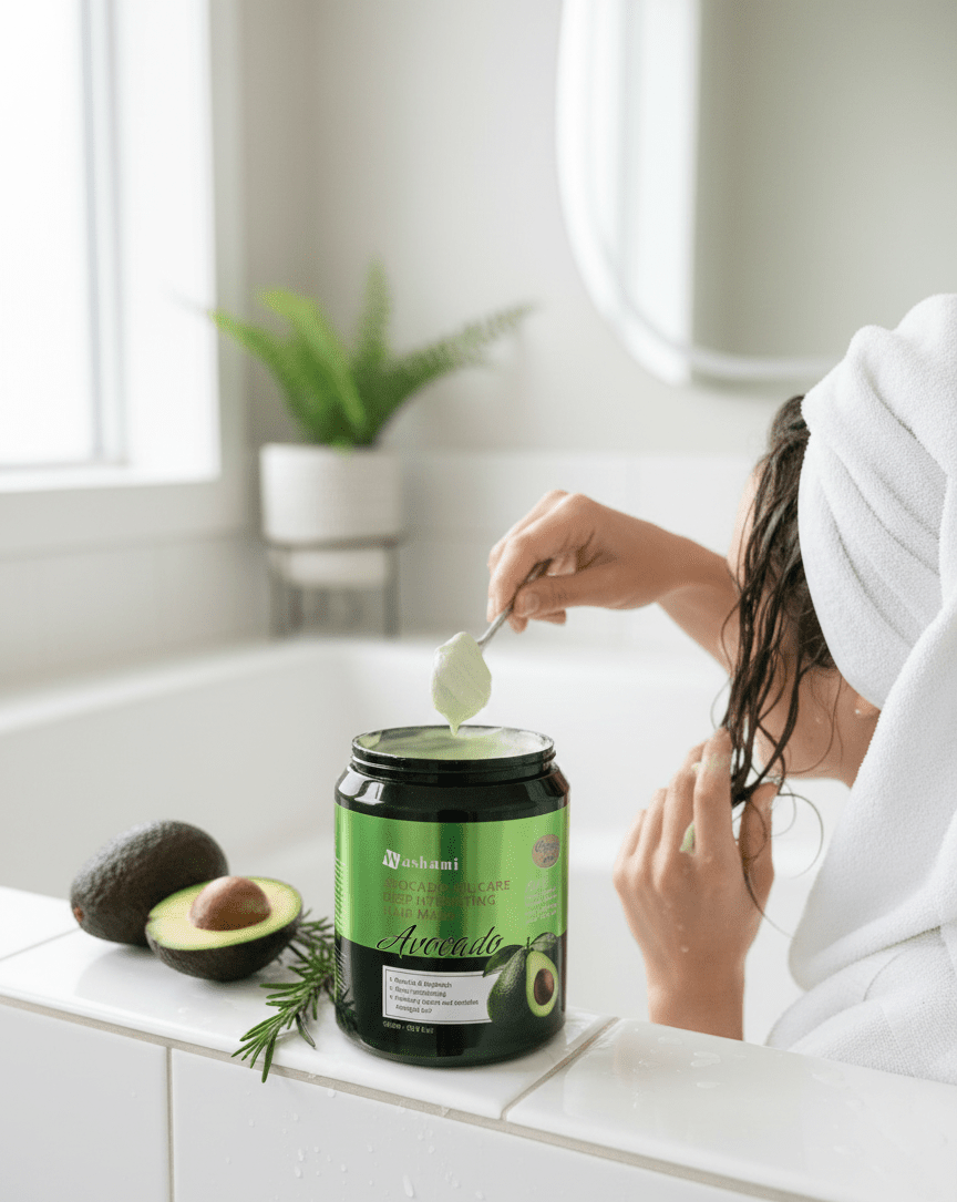 Washami - Avocado Oil Care Hair Mask - Zambeel