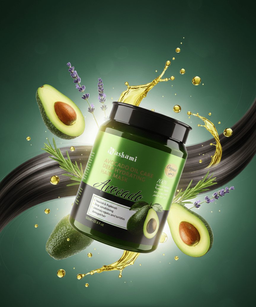 Washami - Avocado Oil Care Hair Mask - Zambeel