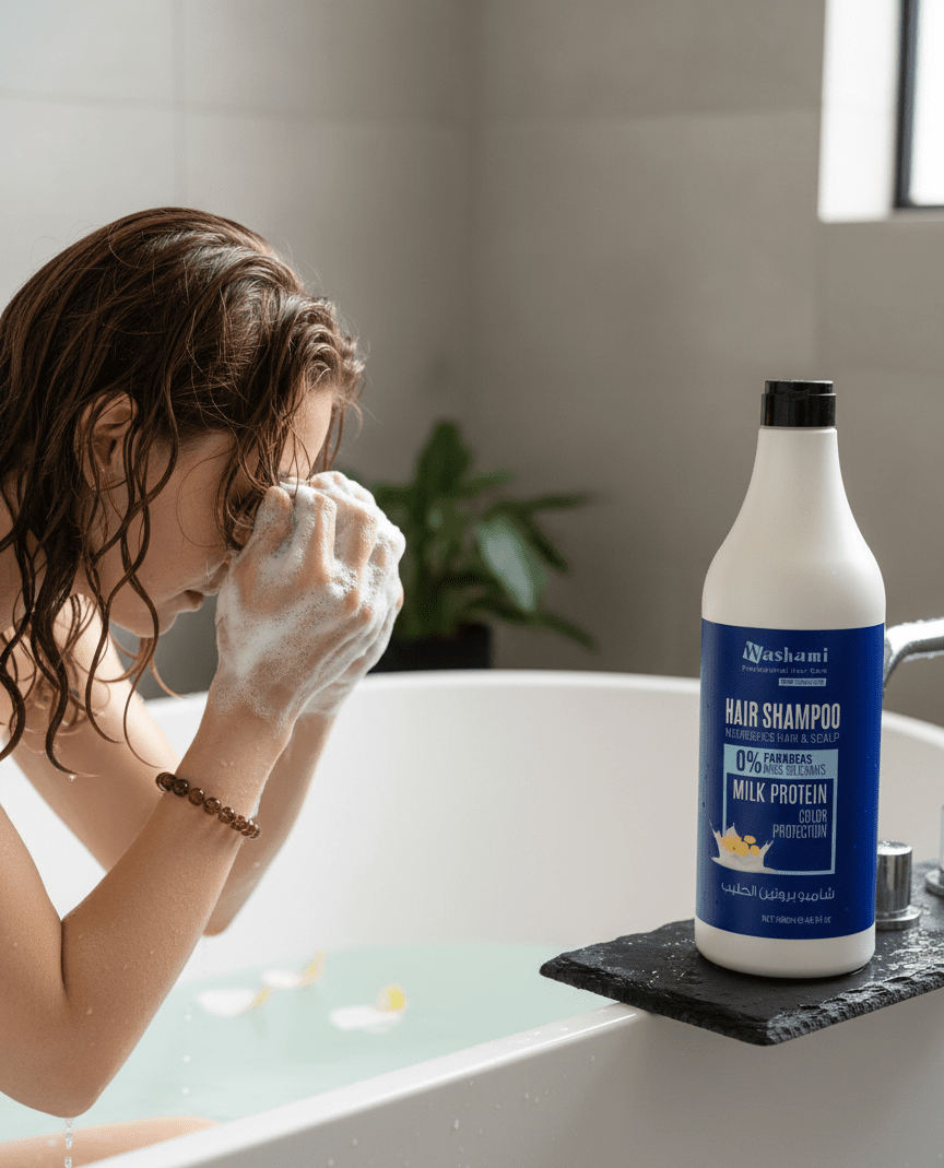 Washami - Milk Protein Shampoo - Zambeel