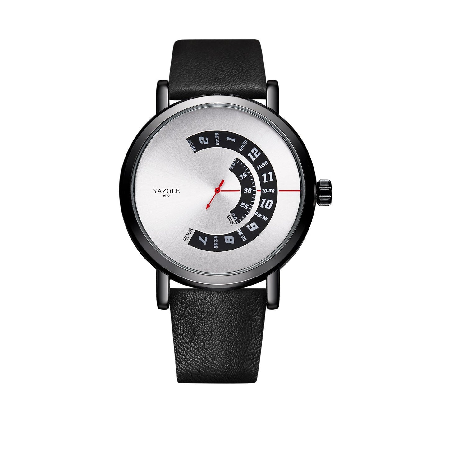Watch Men's Turntable Waterproof Men's Watch Quartz Watch Men's Watch - Zambeel