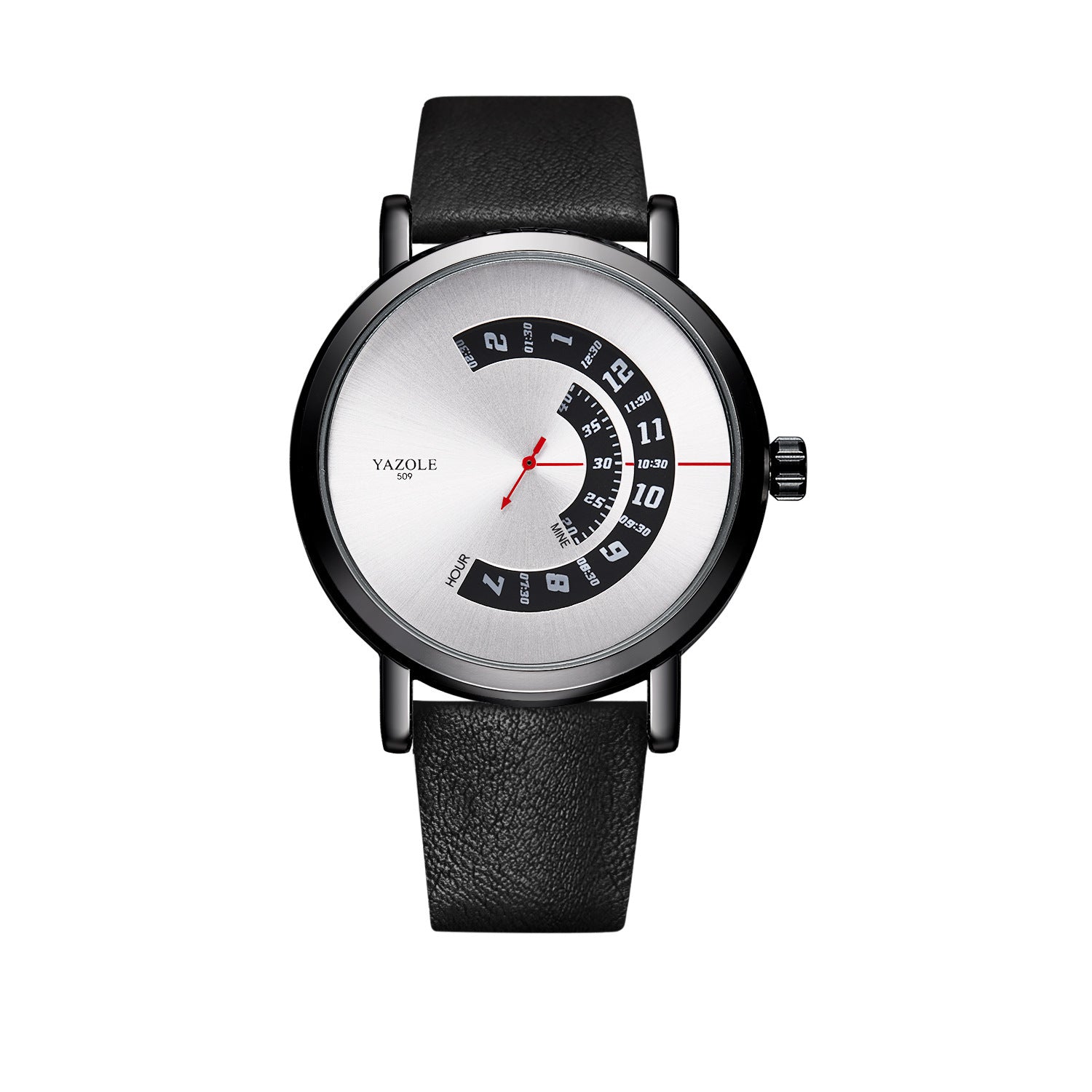Watch Men's Turntable Waterproof Men's Watch Quartz Watch Men's Watch - Zambeel
