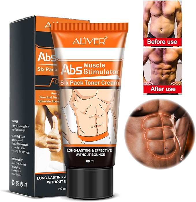 West & Month - Abs Muscle Stimulator Six Pack Toner Cream - Zambeel