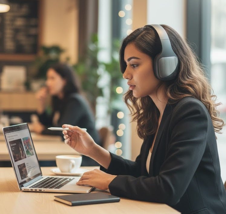 Wireless Bluetooth Headphones (Hi - Fi Audio) - Zambeel