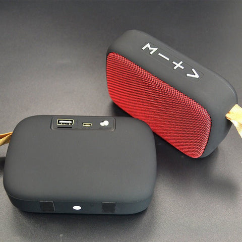 Wireless Bluetooth Speaker Square U Disk Portable Bluetooth Small Speaker - Zambeel