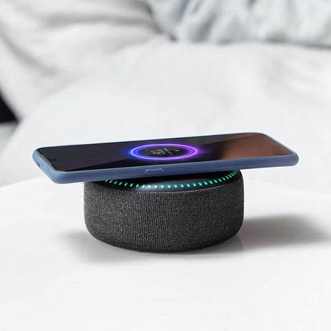 Wireless Charger Bluetooth Speaker White Noise 20W Max - Zambeel