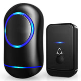 Wireless Door Bells Waterproof Long Range Plug In Home Cordless Doorbell - Zambeel